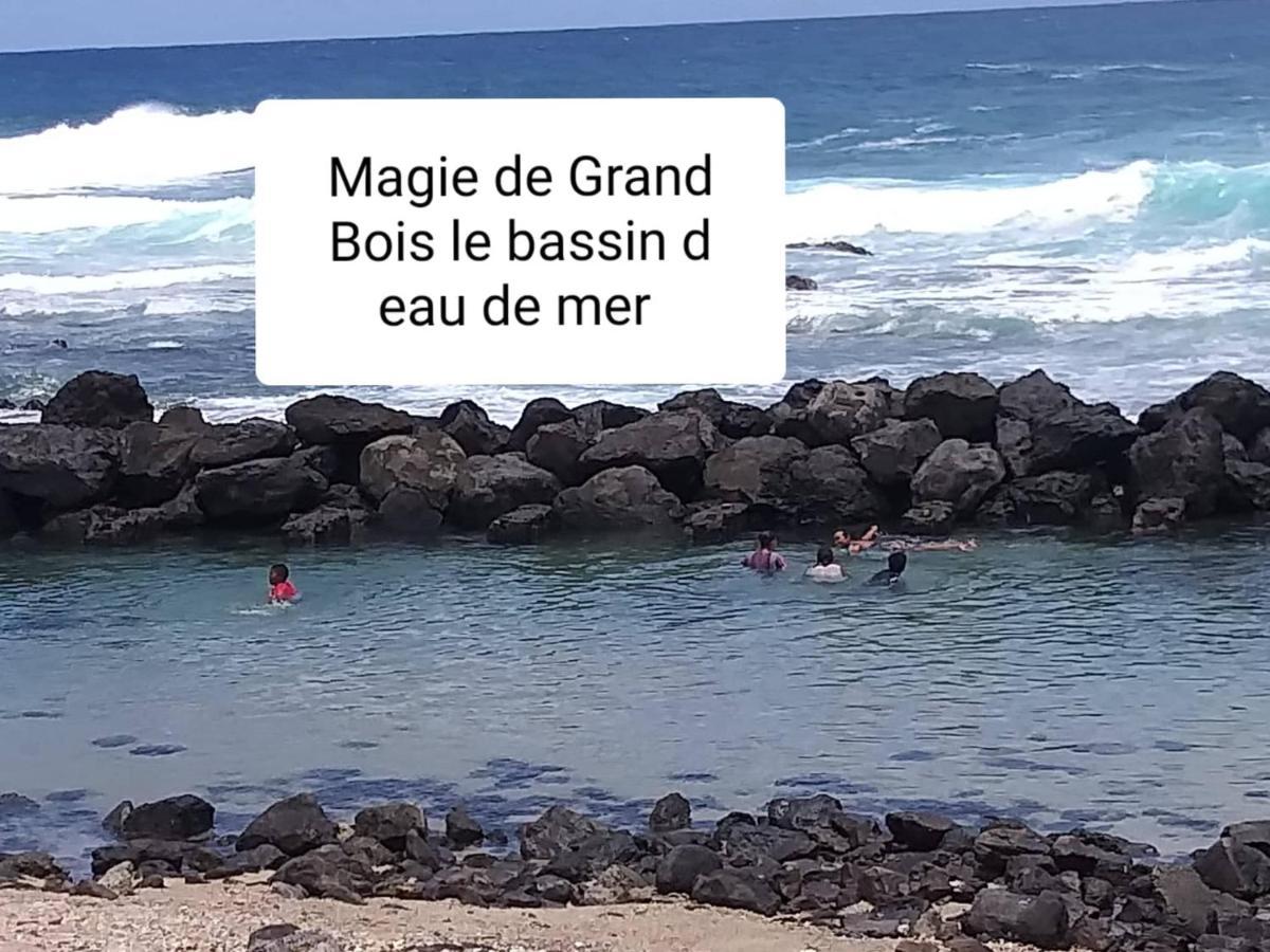 Suite Indigo Jacuzzi Prive Piscine Vue Mer Acces Cuisine Laverie Saint Pierre Exterior foto