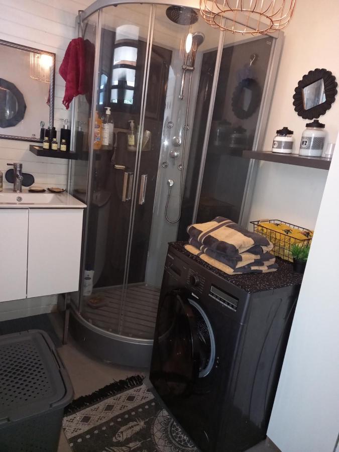 Suite Indigo Jacuzzi Prive Piscine Vue Mer Acces Cuisine Laverie Saint Pierre Exterior foto